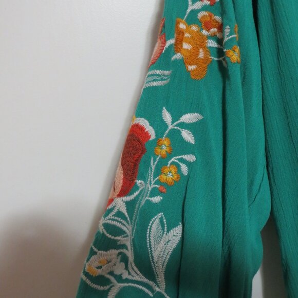 Tracy Evans embroidered Boho style blouse - Picture 3 of 10